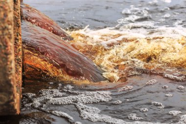 Rusty water from pipes