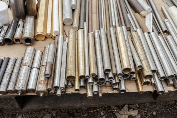 Metallic cylinders — Stock Photo, Image