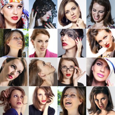 bir model ile 16 kare