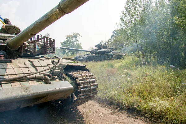 Основний бойовий танк — стокове фото