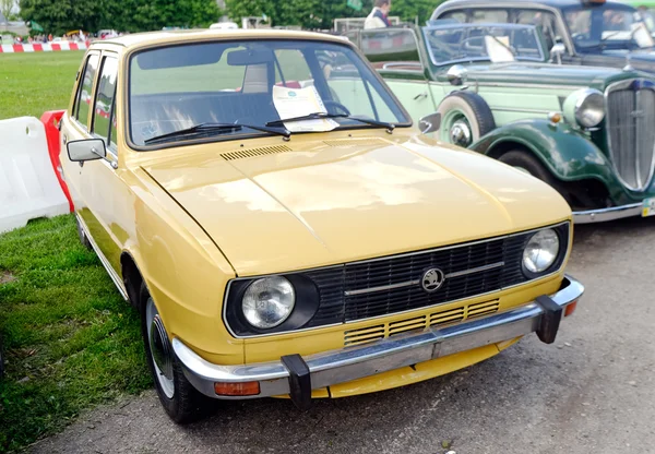 Skoda 120L carro do vintage - Imagem stock — Fotografia de Stock