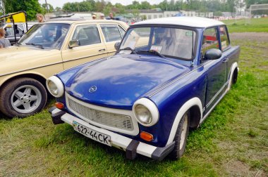 Trabant 601s eski model araba - stok görüntü