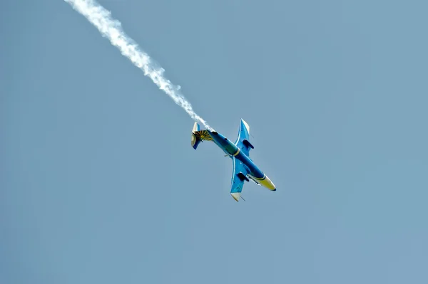 L-29 Aeromobile Dolphin in volo — Foto Stock