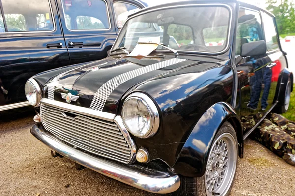 Mini Cooper carro vintage - Imagem stock — Fotografia de Stock