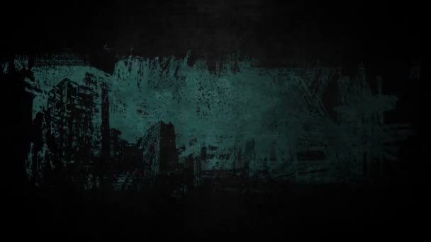 Abstrakte Grungy-Animation — Stockvideo