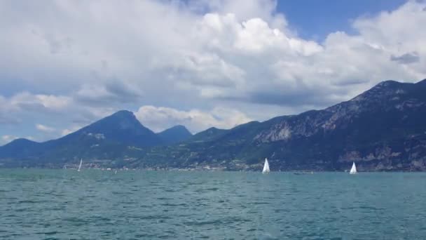 Lago di Garda, Italia — Video Stock