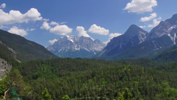 Picos em Alpes austríacos — Vídeo de Stock