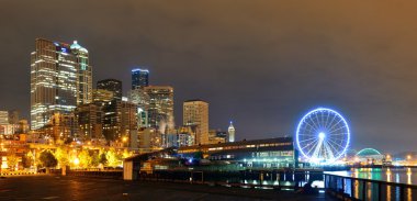 Seattle su manzaralı