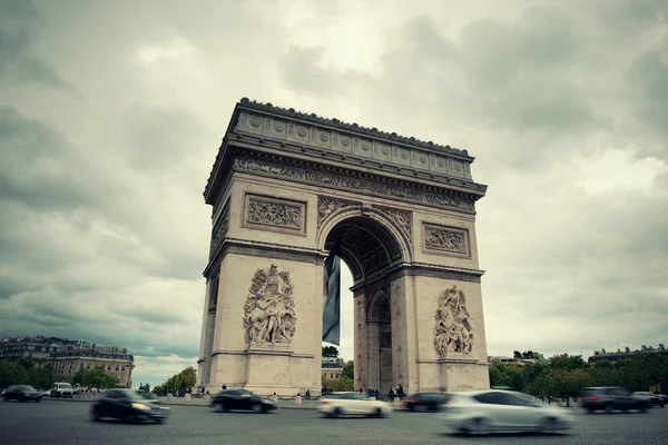 Paris street view — Stockfoto