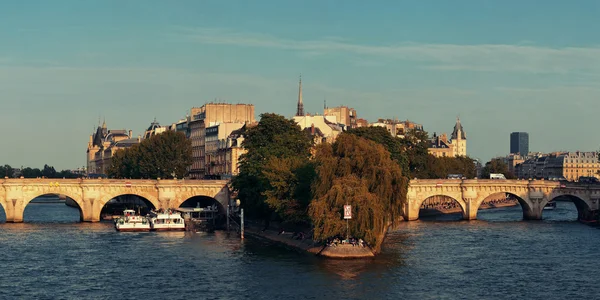 River Seine megtekintése — Stock Fotó