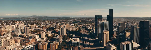 Seattle rooftop view — Stock Photo, Image