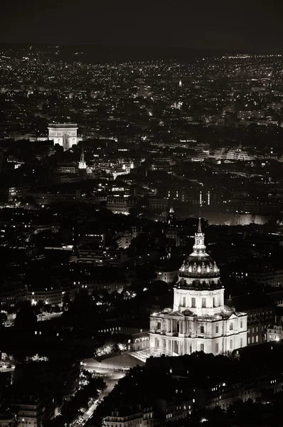 Párizs belvárosában, az éjszakai — Stock Fotó