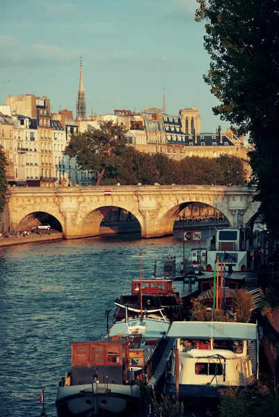 River Seine megtekintése — Stock Fotó