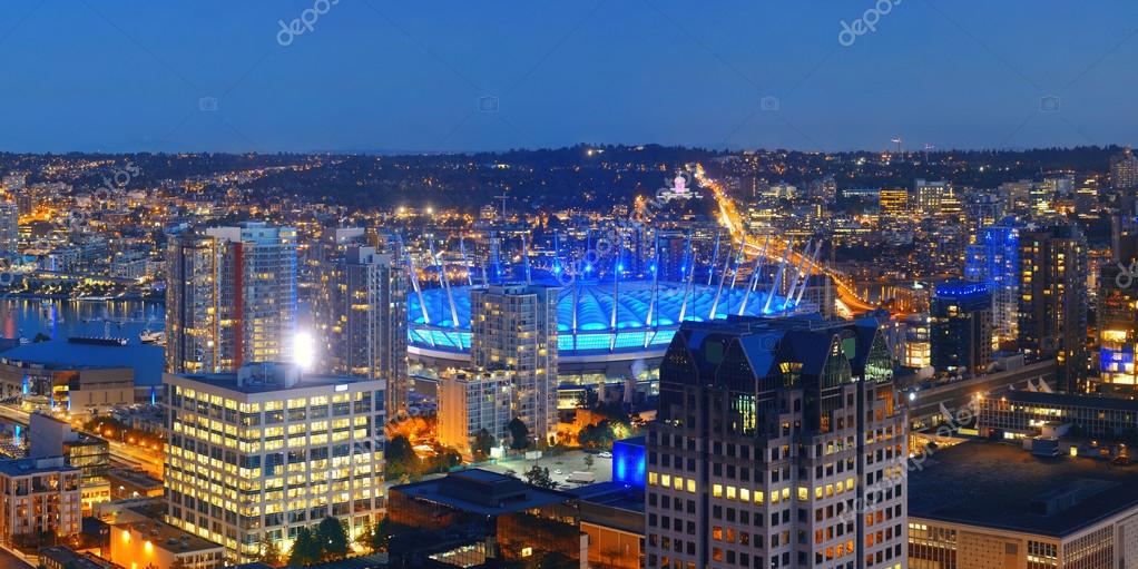 Vancouver rooftop view Stock Photo by ©rabbit75_dep 100434680