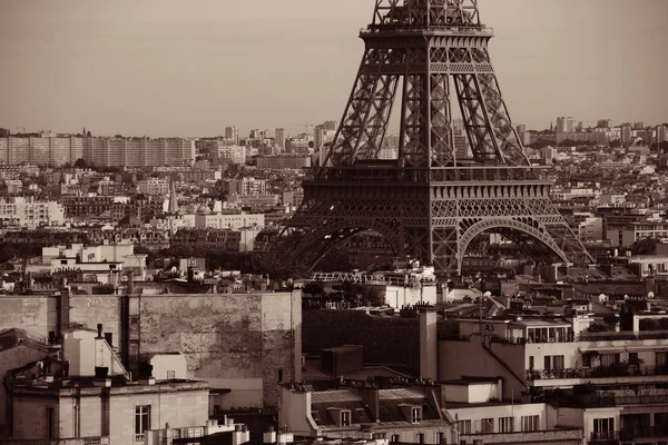 Париж на даху подання — стокове фото