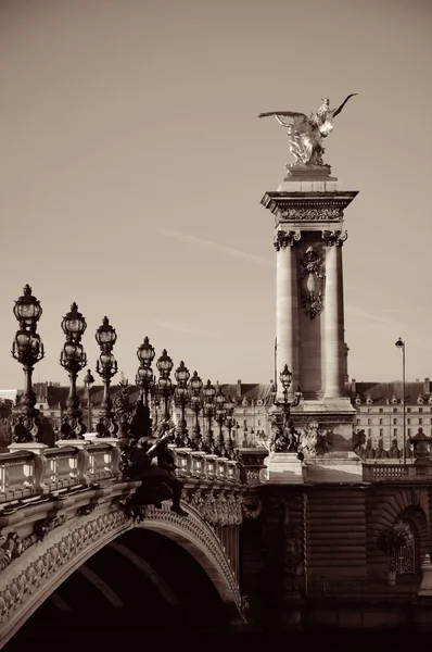 Ponte Alexandre III em Paris — Fotografia de Stock