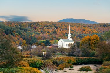 Stowe gün batımı görünümü