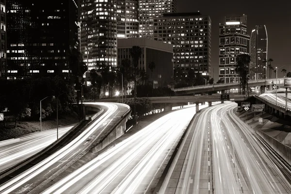 Los Ángeles por la noche — Foto de Stock