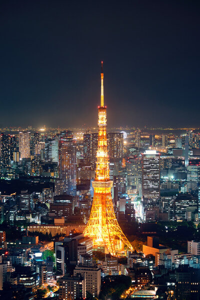 Вид на Токио
