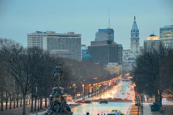 Philadelphia street view — Stockfoto