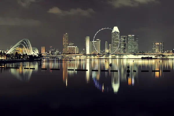 Vista panorâmica de Singapura — Fotografia de Stock