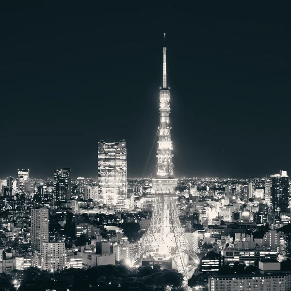 Tokyo Skyline Ansicht — Stockfoto