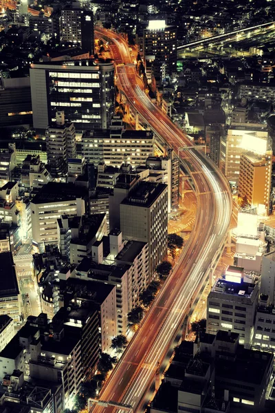 Vista del horizonte de Tokio — Foto de Stock