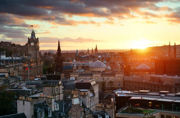 Horizonte da cidade de Edimburgo — Fotografia de Stock