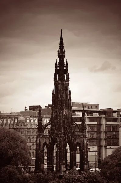 Scott Monument Visa — Stockfoto