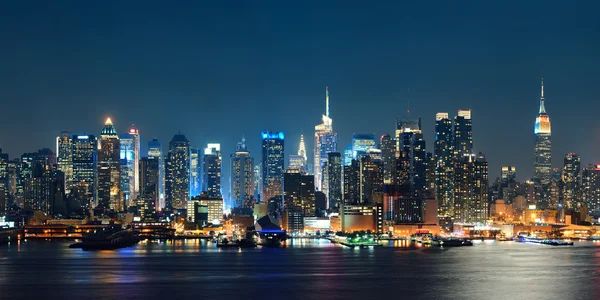 Midtown Manhattan skyline Fotografias De Stock Royalty-Free