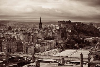 Edinburgh şehir manzarası