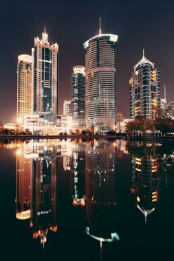 Shanghai cityscape görünümü