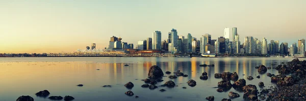 Vancouver downtown weergave — Stockfoto