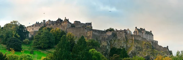 Castillo de Edimburgo vista — Foto de Stock