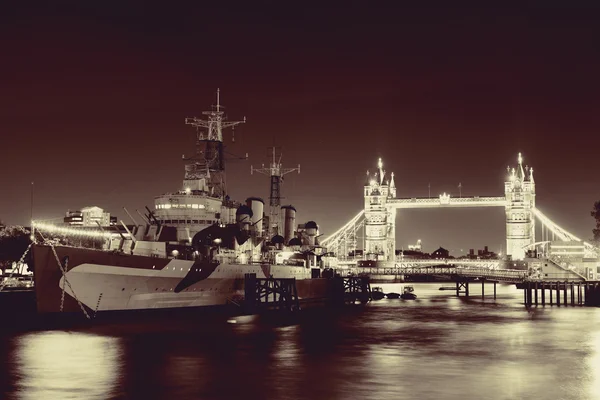 Thames rivier Londen — Stockfoto