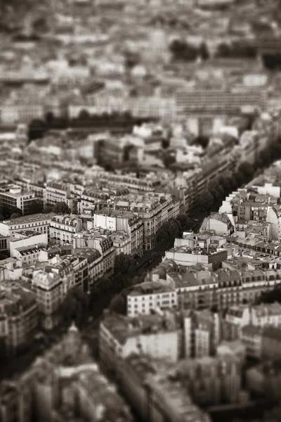 Blick auf die Dachterrasse von Paris — Stockfoto