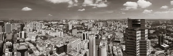 Singapore marina bay dachterrasse blick — Stockfoto