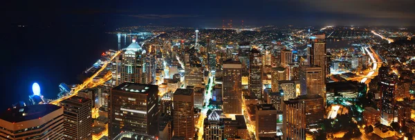 Panorama sul tetto di Seattle — Foto Stock