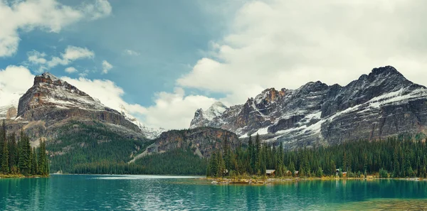 Yoho 国家公园全景 — 图库照片