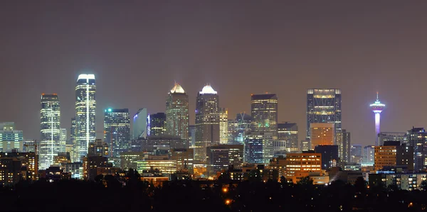 Calgary skyline in Alberta — Stock Photo, Image