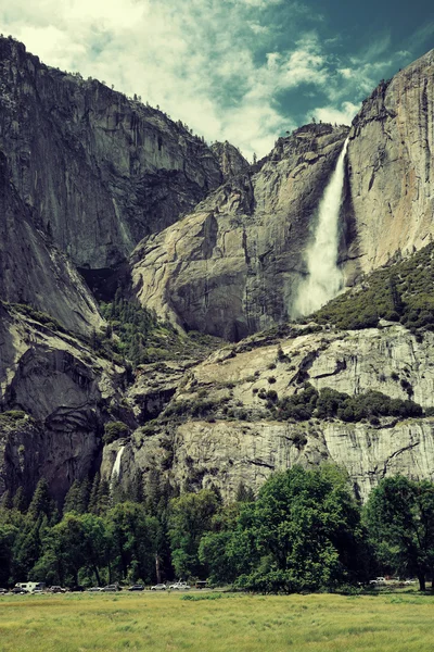 Cachoeiras no Parque Nacional de Yosemite — Fotografia de Stock