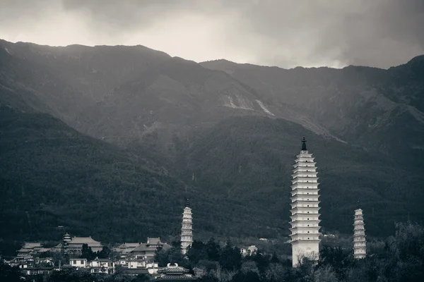 Dali pagoda widok — Zdjęcie stockowe