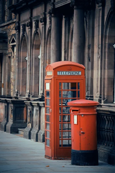 Edinburgh city straat — Stockfoto