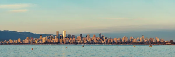 Skyline cidade de vancouver — Fotografia de Stock