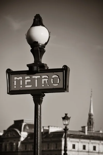 Mening van de straat van Parijs — Stockfoto