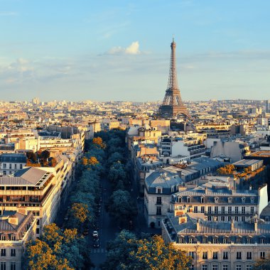 Paris çatı görünümü