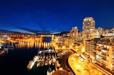 Vancouver liman görünüm 