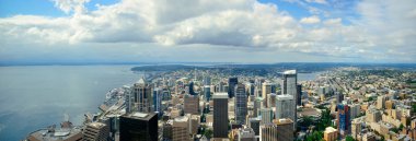 Seattle çatı panorama