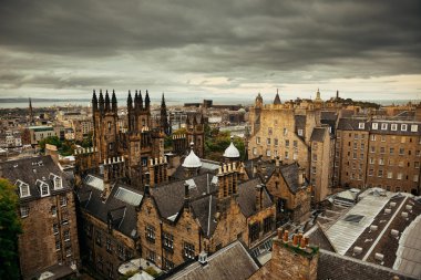Edinburgh şehir çatı 