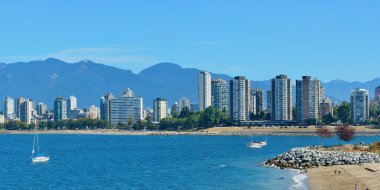 Vancouver şehir manzarası